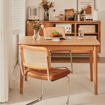 Stunning Oak and Cherry Wood Table - Elegant Design for Your Home fyg-654