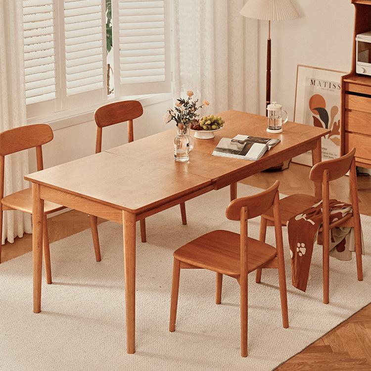 Stunning Oak and Cherry Wood Table - Elegant Design for Your Home fyg-654