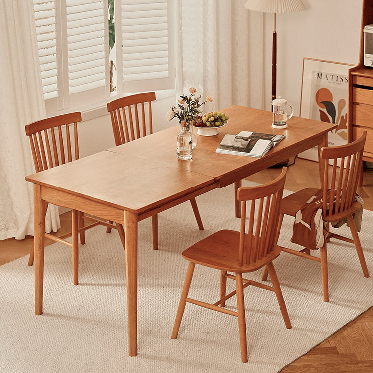 Stunning Oak and Cherry Wood Table - Elegant Design for Your Home fyg-654