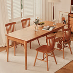 Stunning Oak and Cherry Wood Table - Elegant Design for Your Home fyg-654