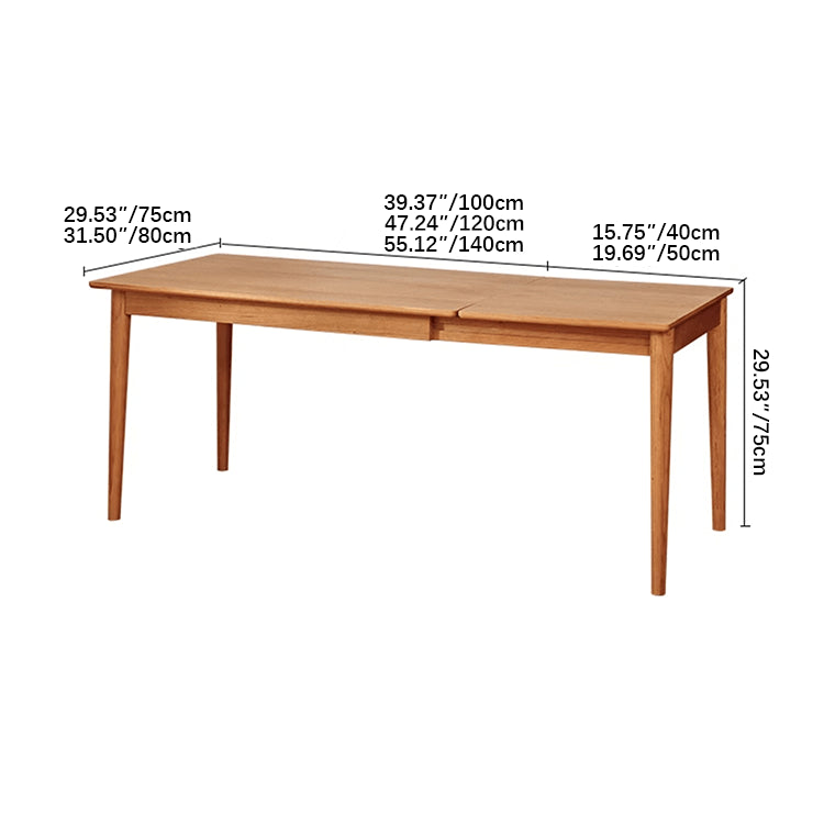 Stunning Oak and Cherry Wood Table - Elegant Design for Your Home fyg-654