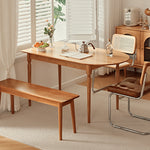 Natural Wood Table in Cherry Finish - Enhance Your Home Décor fyg-656