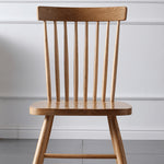 Premium Natural Red Oak & Cherry Wood Chair fyg-657