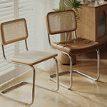 Elegant Natural Red Oak & Cherry Wood Chair - Handcrafted Excellence fyg-658