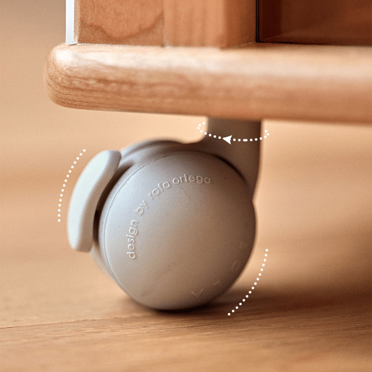 Elegant Tea Table: White Natural Wood with Sintered Stone & Cherry Wood Accents, Stainless Steel Frame fyg-668