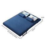 Stylish Multi-Color Cotton-Linen Sofa - Gray, Blue, Orange, Light Brown, Beige fyj-1250