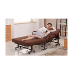 Luxurious Cotton Latex Mattress - Light Brown & Dark Elegance for Ultimate Comfort fyj-1259