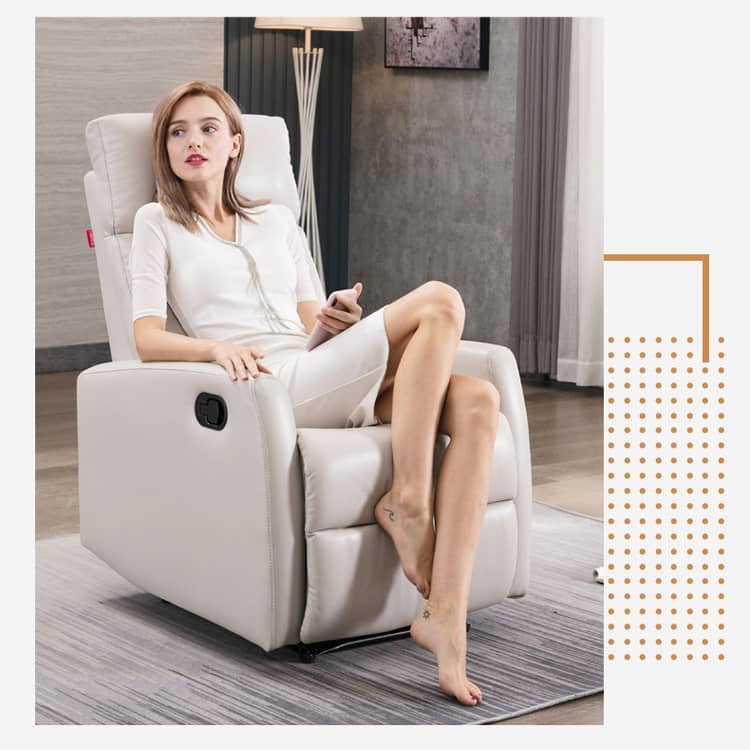 Elegant Off-White Sofa with Multi-Color Accents and Durable Scratch-Resistant Fabric fykl-411