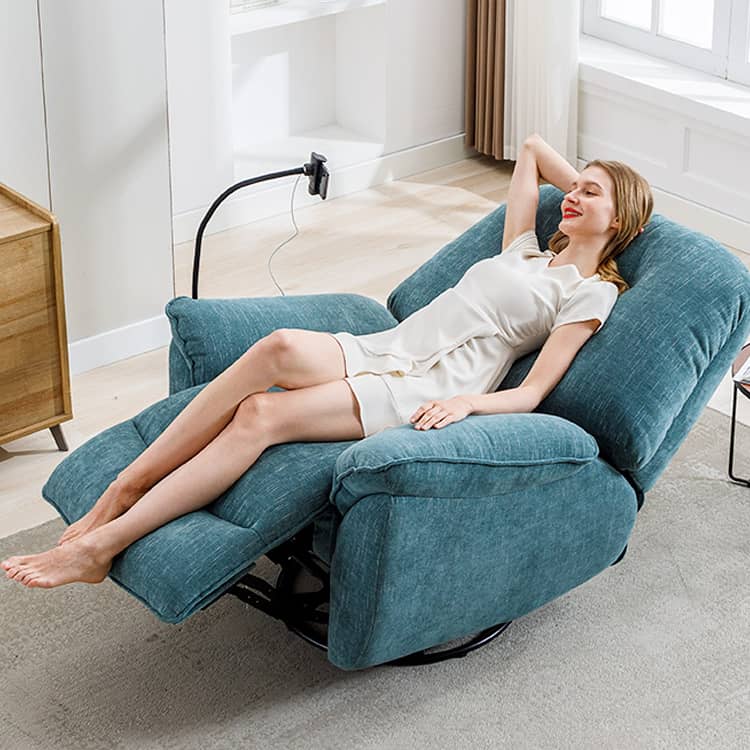 Modern Techno Fabric Sofa - Orange, Gray, Off White, Blue, Metal & Particle Board with Silicon Fill fykl-419