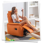 Modern Techno Fabric Sofa - Vibrant Orange, Gray, Blue, and Red with Silicon Fill and Metal Frame fykl-429