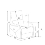 Modern Techno Fabric Sofa - Vibrant Orange, Gray, Blue, and Red with Silicon Fill and Metal Frame fykl-429