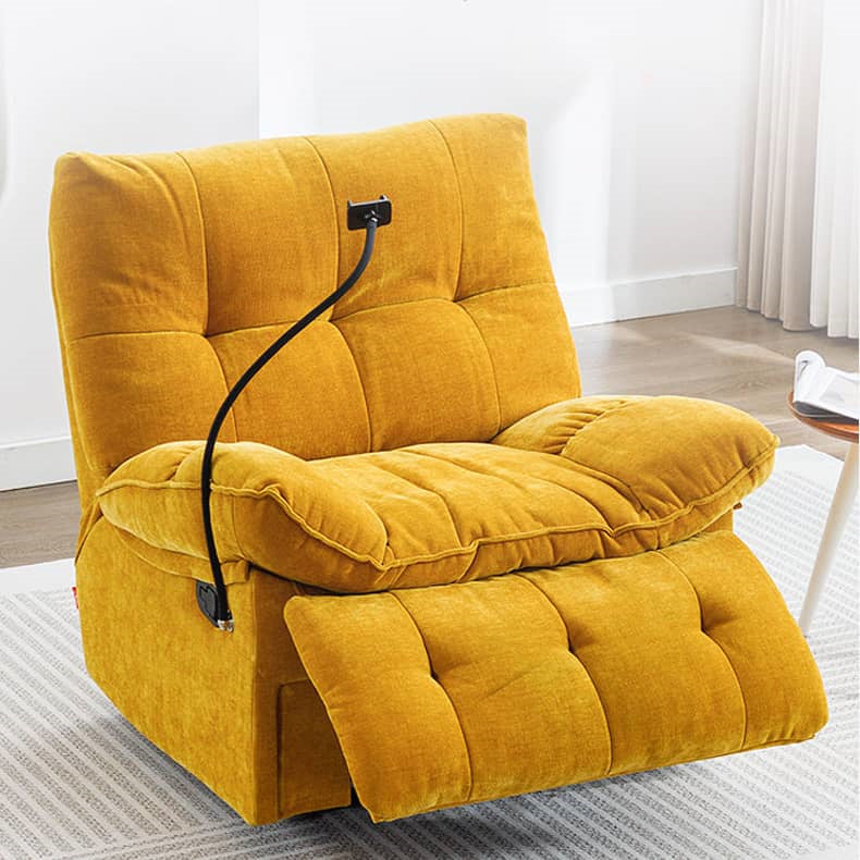 Modern Multi-Color Sofa with Particle Board Frame and Metal Accents - Comfortable Silicon Fill Cushions fykl-435