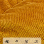 Modern Multi-Color Sofa with Particle Board Frame and Metal Accents - Comfortable Silicon Fill Cushions fykl-435