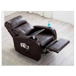 Modern Sofa with Nano Leather and Silicon Fill - Premium Gray, Orange, Off White, Khaki Colors, Elm Wood and Metal Frame fykl-437