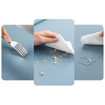 Stylish Techno Fabric Sofa - Vibrant Orange, Blue & Gray with Durable Metal Frame fykl-441