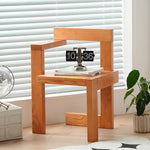 Elegant Natural Ash Wood Chair – Stunning Home Decor Addition fyx-883