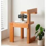 Elegant Natural Ash Wood Chair – Stunning Home Decor Addition fyx-883