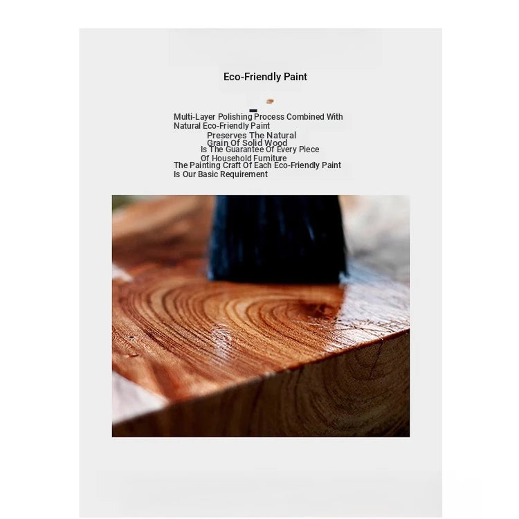 Modern Ash Wood Nightstand with Two Drawers – Stylish Bedroom Storage Solution fzgf-3103