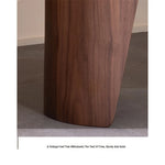 Elegant Ash Wood Desk with Unique Design – Perfect for Home or Office fzgf-3107