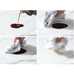 Luxury Solid Wood Nightstand with Marble Top - Elegant Bedroom Accent Piece fzyhs-2736