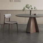 Stylish Grey Ash Wood Ceramic Table - Perfect for Modern Homes hagst-1673