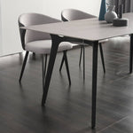 Stylish Multi-Layer Sintered Stone Gray Table for Modern Interiors hagst-316
