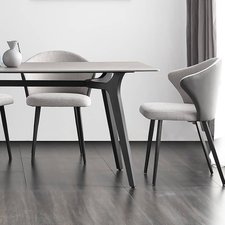Stylish Multi-Layer Sintered Stone Gray Table for Modern Interiors hagst-316