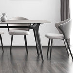 Stylish Multi-Layer Sintered Stone Gray Table for Modern Interiors hagst-316