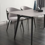 Stylish Multi-Layer Sintered Stone Gray Table for Modern Interiors hagst-316