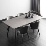 Stylish Multi-Layer Sintered Stone Gray Table for Modern Interiors hagst-316