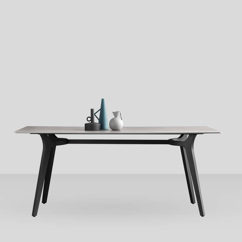 Stylish Multi-Layer Sintered Stone Gray Table for Modern Interiors hagst-316