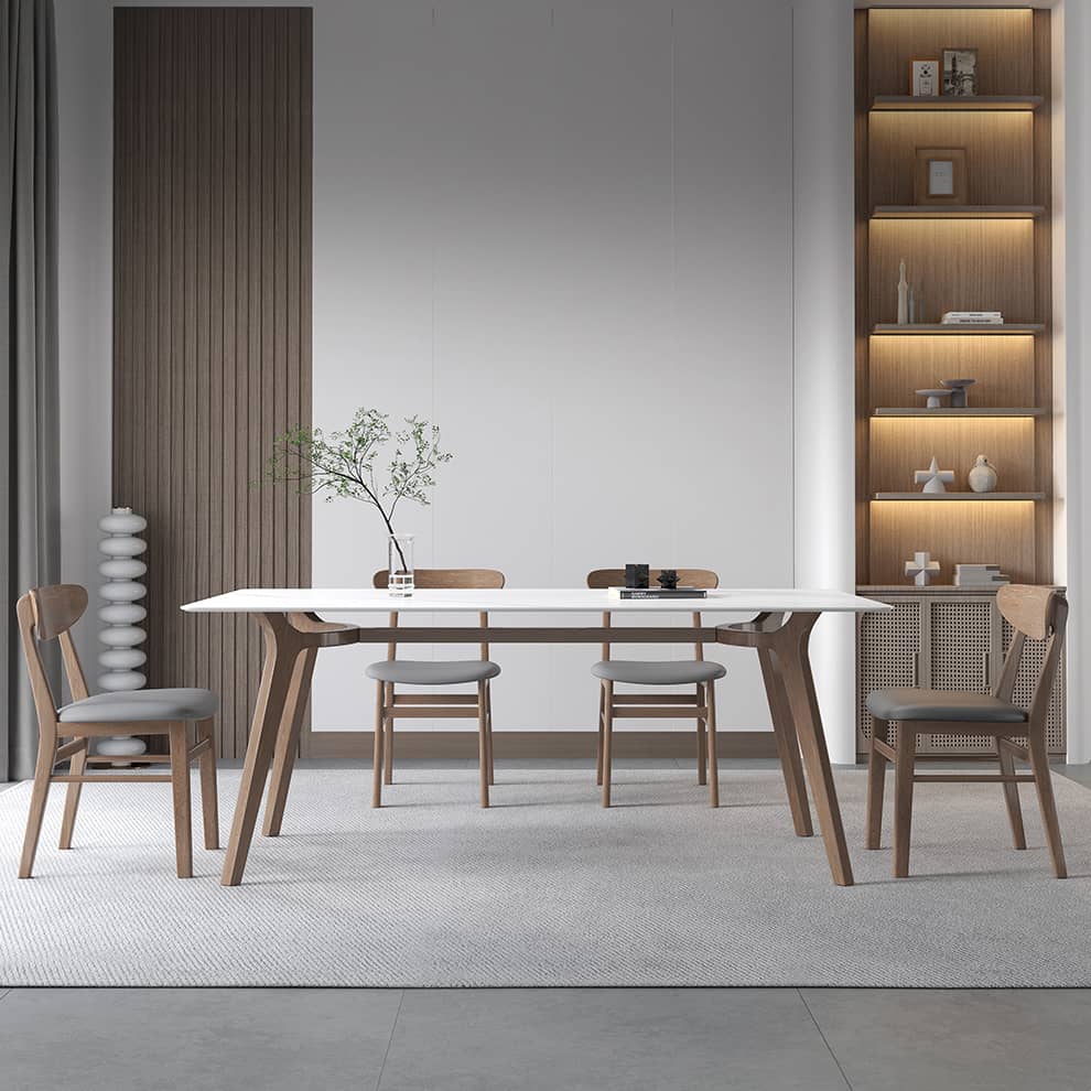 Stylish Multi-Layer Sintered Stone Gray Table for Modern Interiors hagst-316