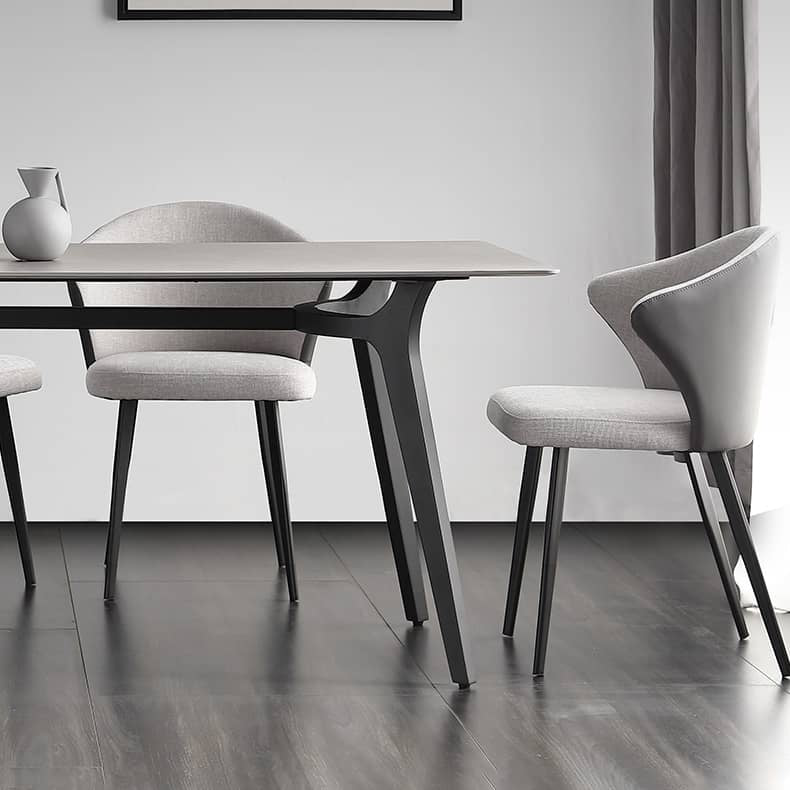 Stylish Multi-Layer Sintered Stone Gray Table for Modern Interiors hagst-316