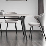 Stylish Multi-Layer Sintered Stone Gray Table for Modern Interiors hagst-316