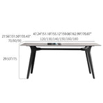 Stylish Multi-Layer Sintered Stone Gray Table for Modern Interiors hagst-316