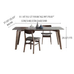 Sleek Gray Sintered Stone Coffee Table with Ash Wood Multi-Layer Board hagst-318