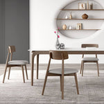 Light Gray Oak Chair with Scratch-Resistant Upholstery hagst-332