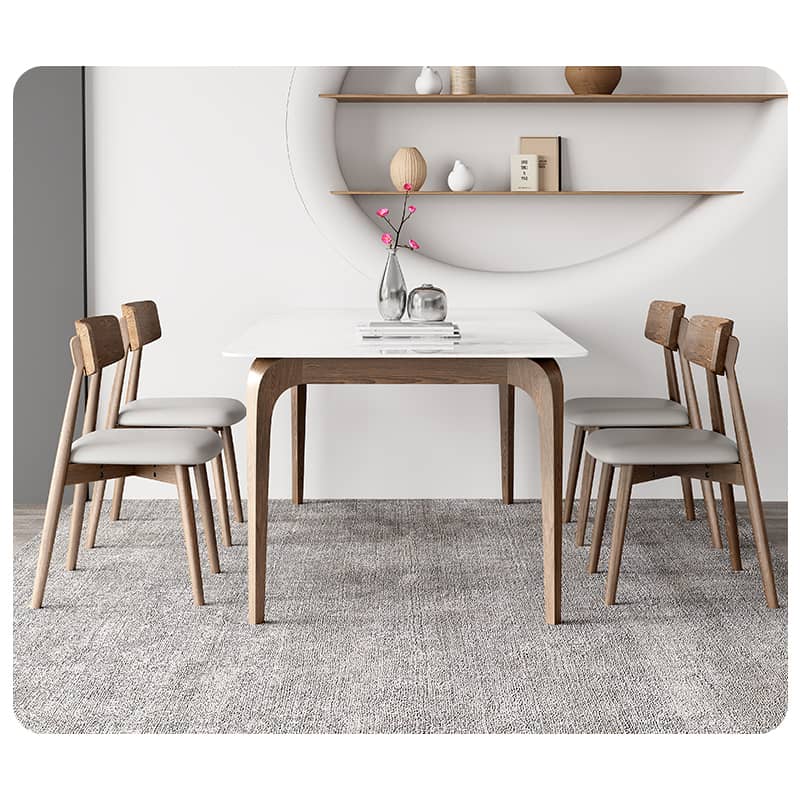 Light Gray Oak Chair with Scratch-Resistant Upholstery hagst-332