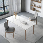 Elegant Dark Gray Ash Wood Chair with Scratch-Resistant Fabric - Durable & Stylish Seating hagst-338