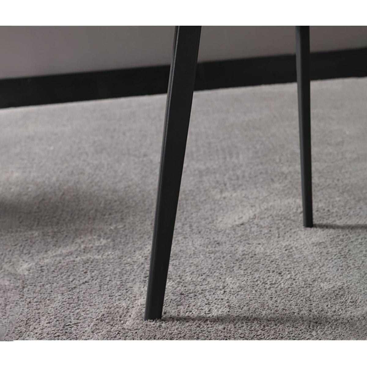 Stylish Light Gray Chair with Durable Cotton-Ramie Scratch-Resistant Fabric hagst-341