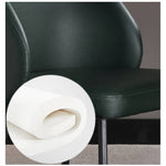 Elegant Dark Gray Cotton-Ramie Blend Chair – Modern Comfort and Style hagst-342