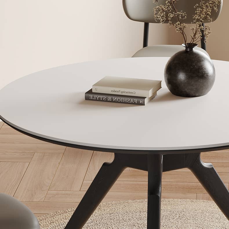 Sleek Grey Black Ash Wood Chair with Comfortable Foam & Stylish Faux Leather Upholstery hagst-817