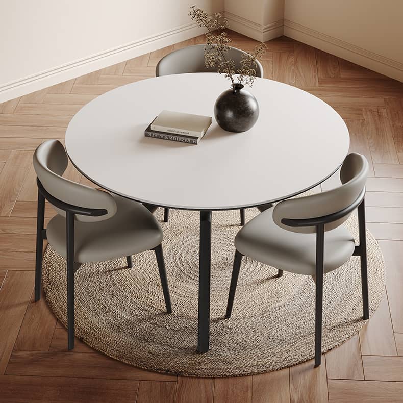 Sleek Grey Black Ash Wood Chair with Comfortable Foam & Stylish Faux Leather Upholstery hagst-817