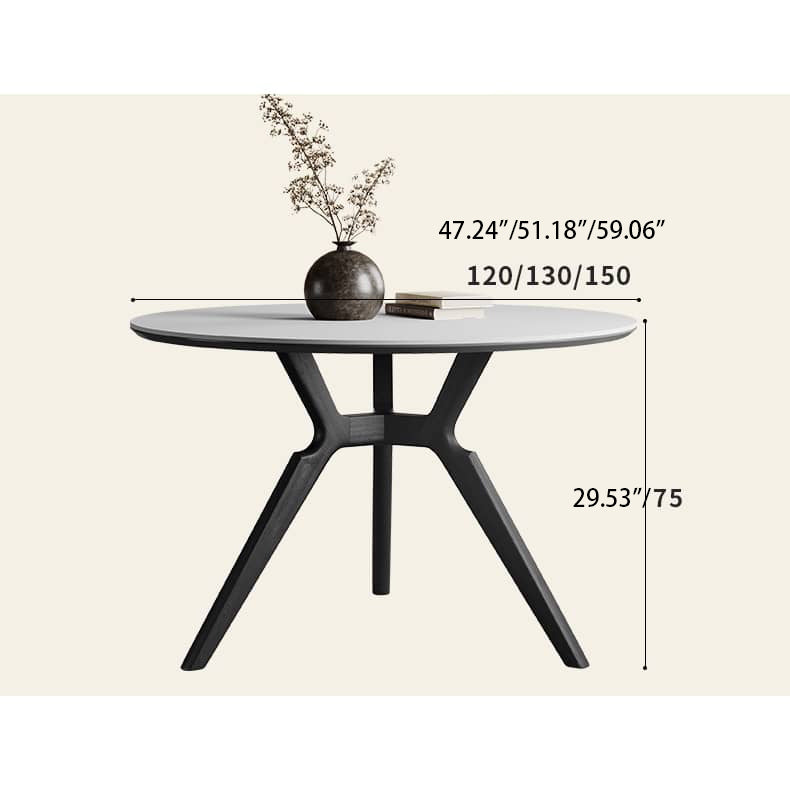 Sleek Grey Black Ash Wood Chair with Comfortable Foam & Stylish Faux Leather Upholstery hagst-817