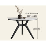 Sleek Grey Black Ash Wood Chair with Comfortable Foam & Stylish Faux Leather Upholstery hagst-817