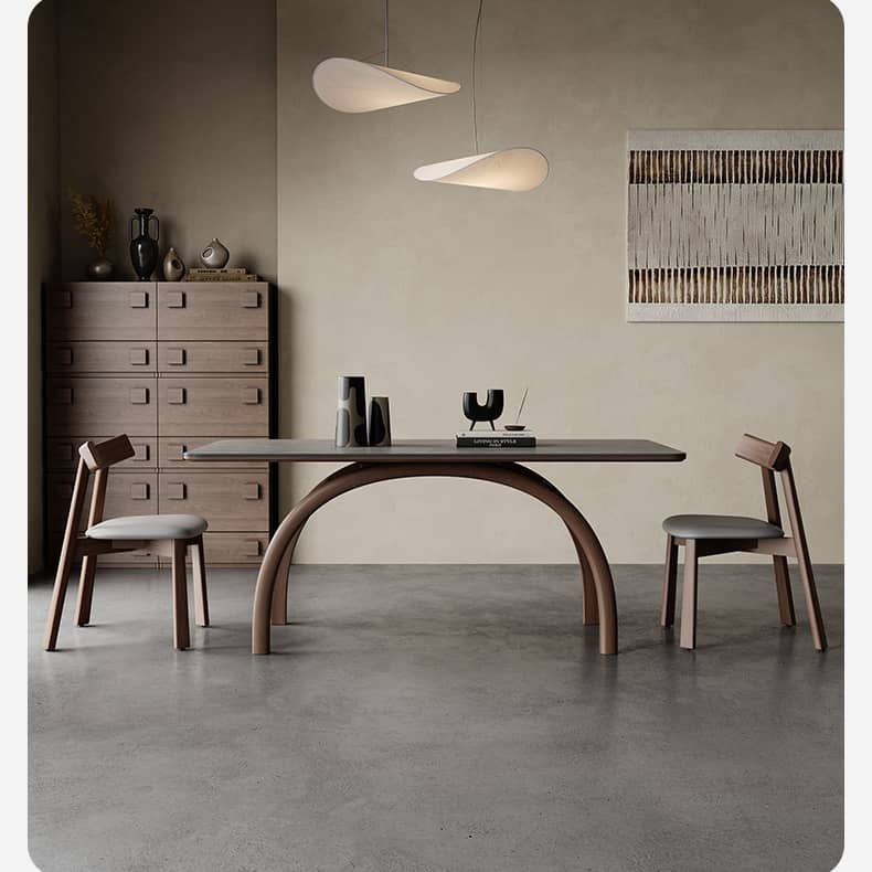 Elegant White Faux Leather Chair with Oak Wood Frame and Comfortable Foam Cushion - Brown and Grey Options Available hagst-821