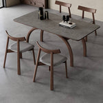 Elegant White Faux Leather Chair with Oak Wood Frame and Comfortable Foam Cushion - Brown and Grey Options Available hagst-821