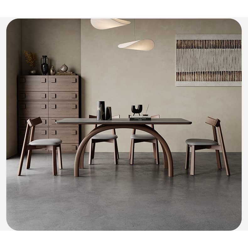 Elegant White Faux Leather Chair with Oak Wood Frame and Comfortable Foam Cushion - Brown and Grey Options Available hagst-821