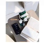 Stylish Synthetic Leather Tea Table - Modern Design for Living Room & Office Usage hakt-5146