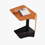 Stylish Synthetic Leather Tea Table - Modern Design for Living Room & Office Decor hakt-5151